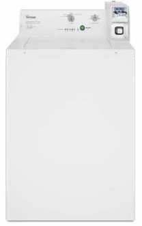 Whirlpool washing machine with optional coin slot
