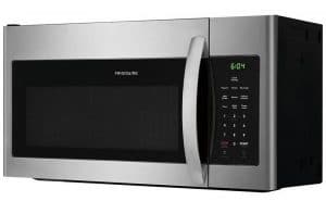 Frigidaire Microwave appliance trimmed