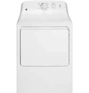 White GE Laundry dryer unit