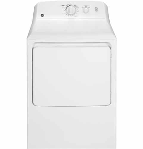 White GE Laundry dryer unit