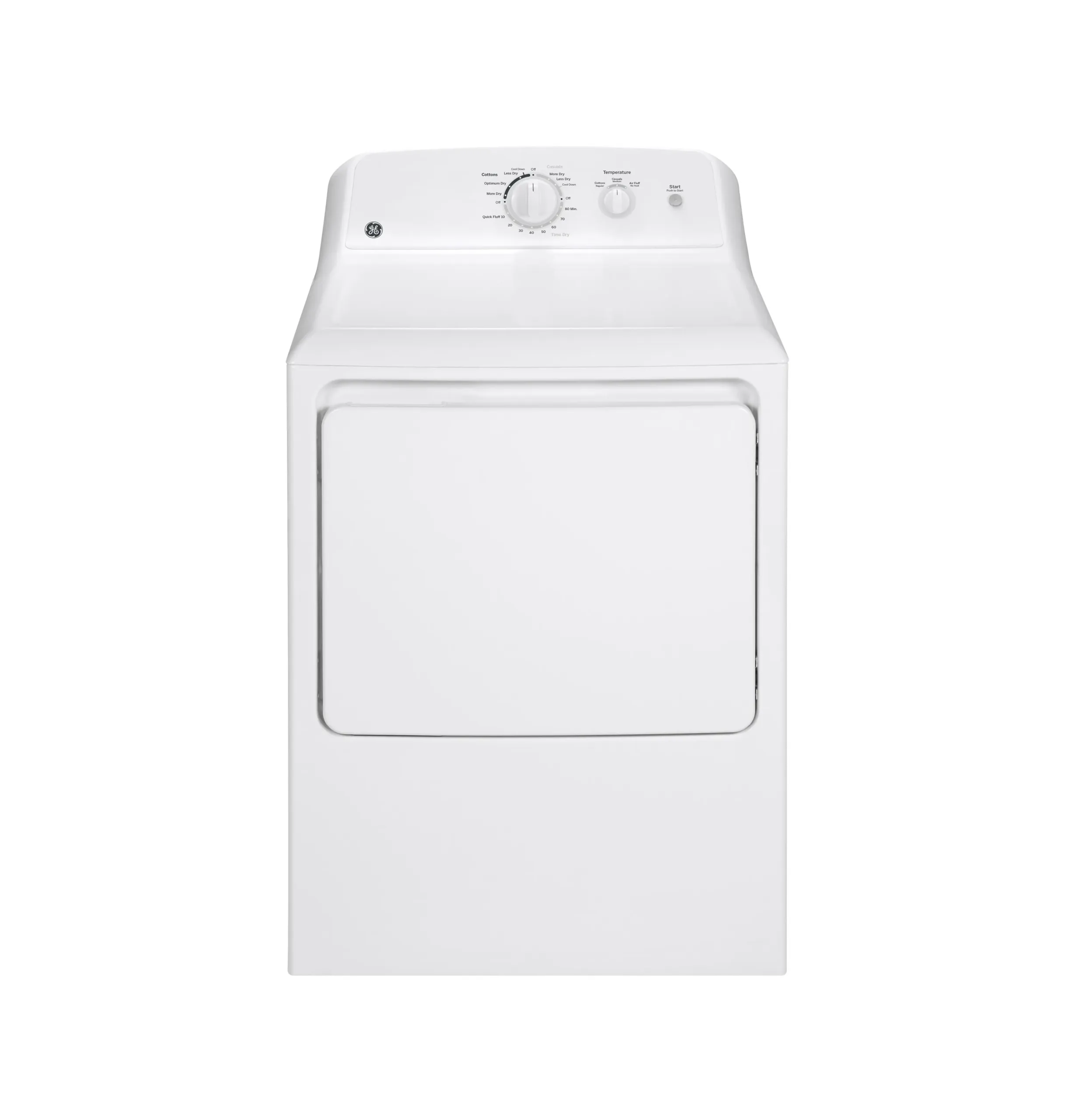 GE 6.2 Cu. Ft. Residential Dryer - Electric - White