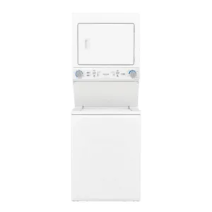Frigidaire Stacked Residential Laundry Center - 3.9 Cu. Ft. Washer - Electric Dryer - White