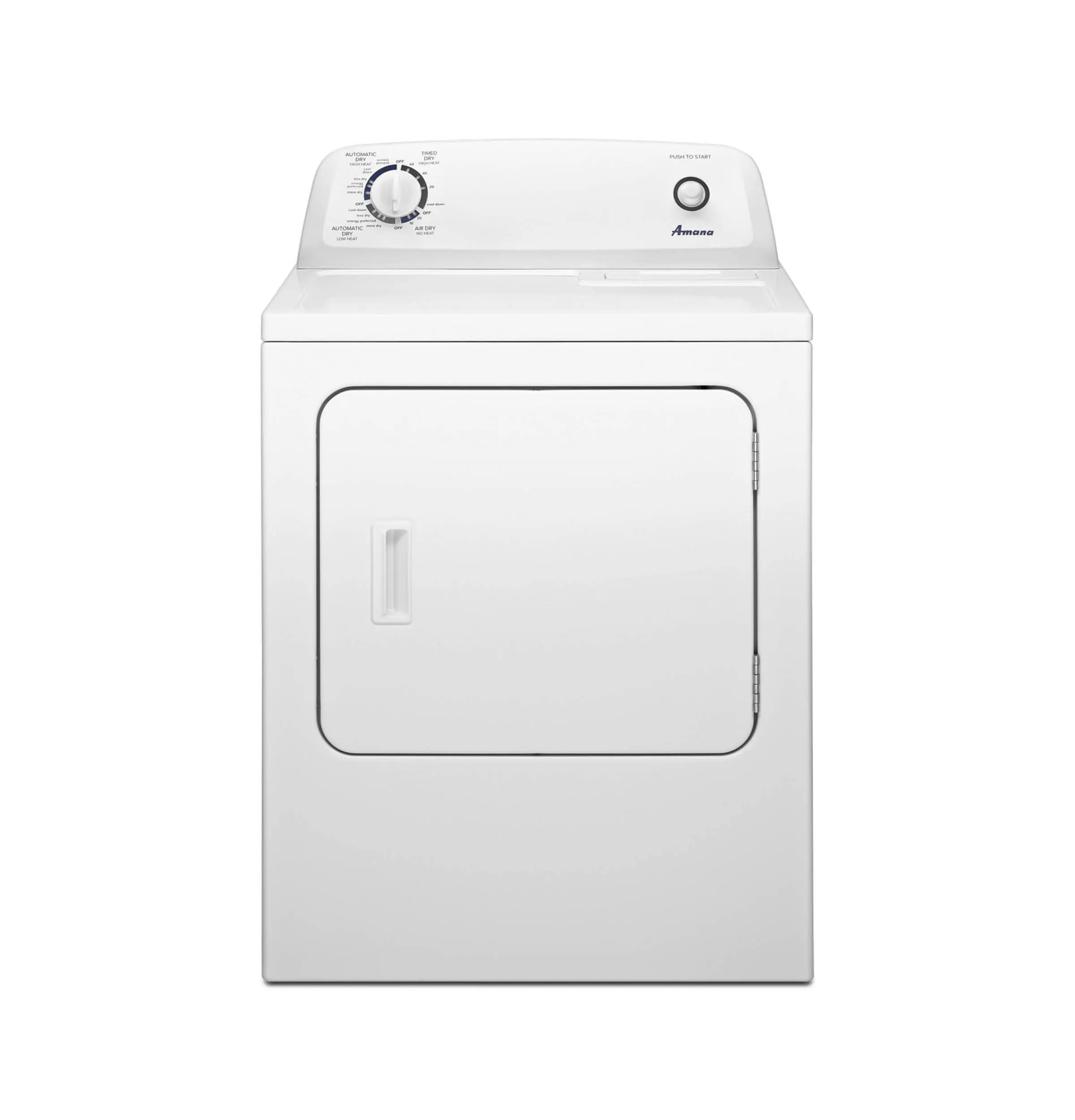 Amana 6.5 Cu. Ft. Residential Electric Dryer - White