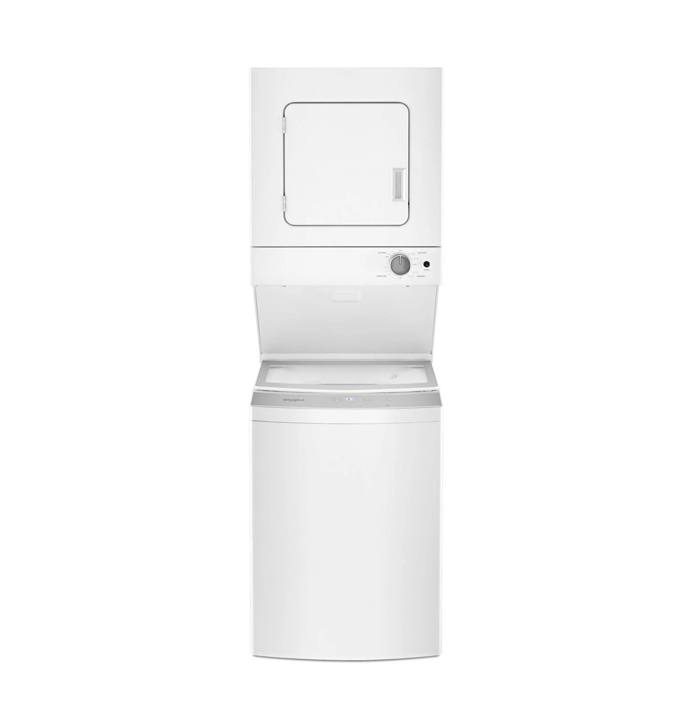 Whirlpool Stacked Residential Laundry Center - 1.6 Cu. Ft. Washer - Electric Dryer - White
