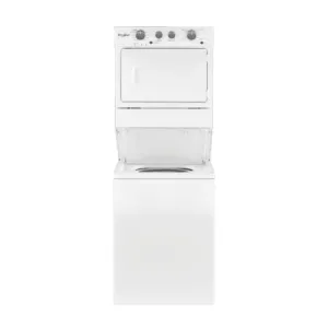 Whirlpool Stacked Residential Laundry Center - 3.5 Cu. Ft. Washer - Electric Dryer - White