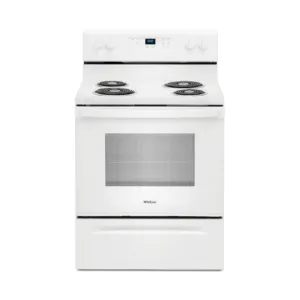 Whirlpool 30" Wide Electric Range - 4.8 Cu. Ft. - White
