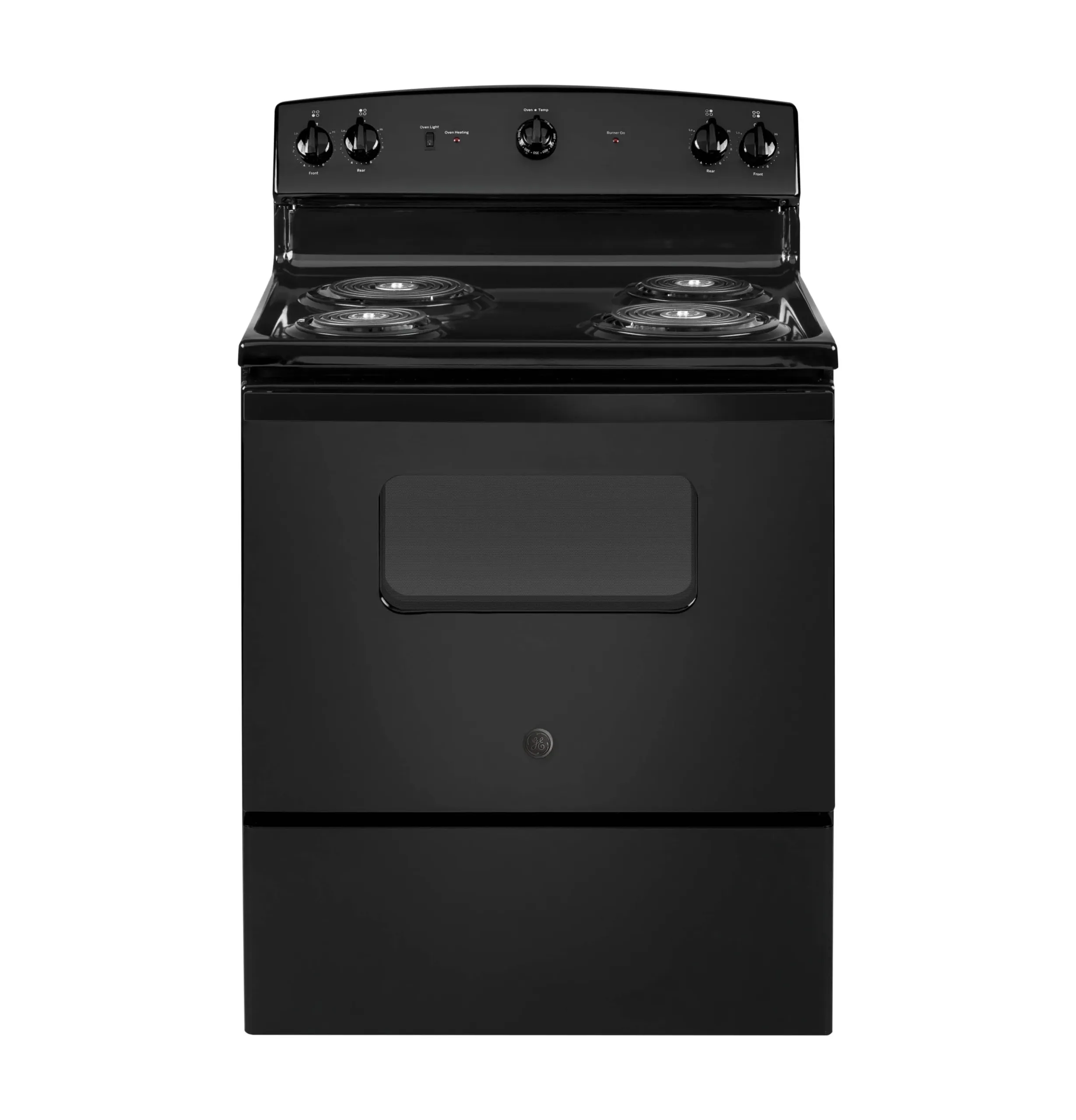 GE 30" Wide Free-Standing Electric Range - 5.0 Cu. Ft. - Black