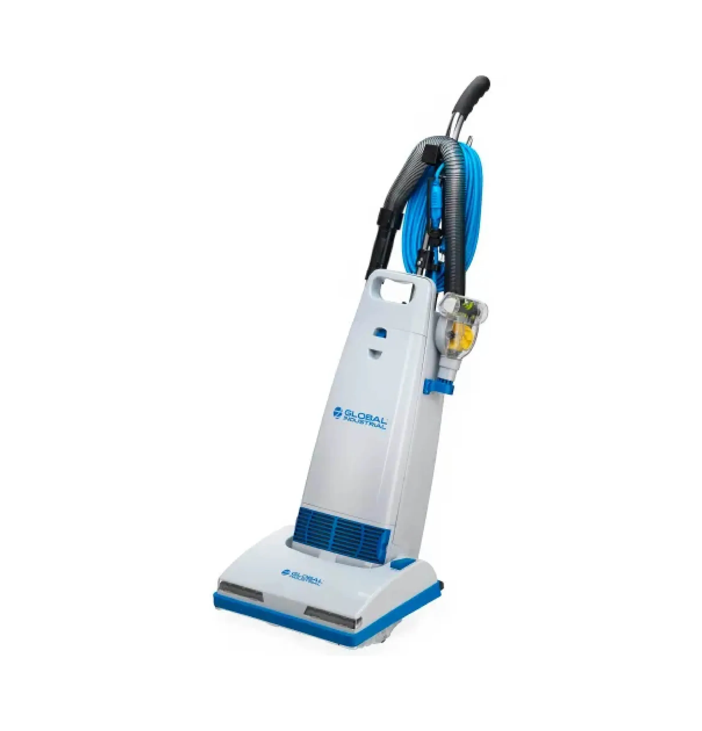 Global Industrial Commercial Upright Vacuum with Tools, 14" Cleaning Path
